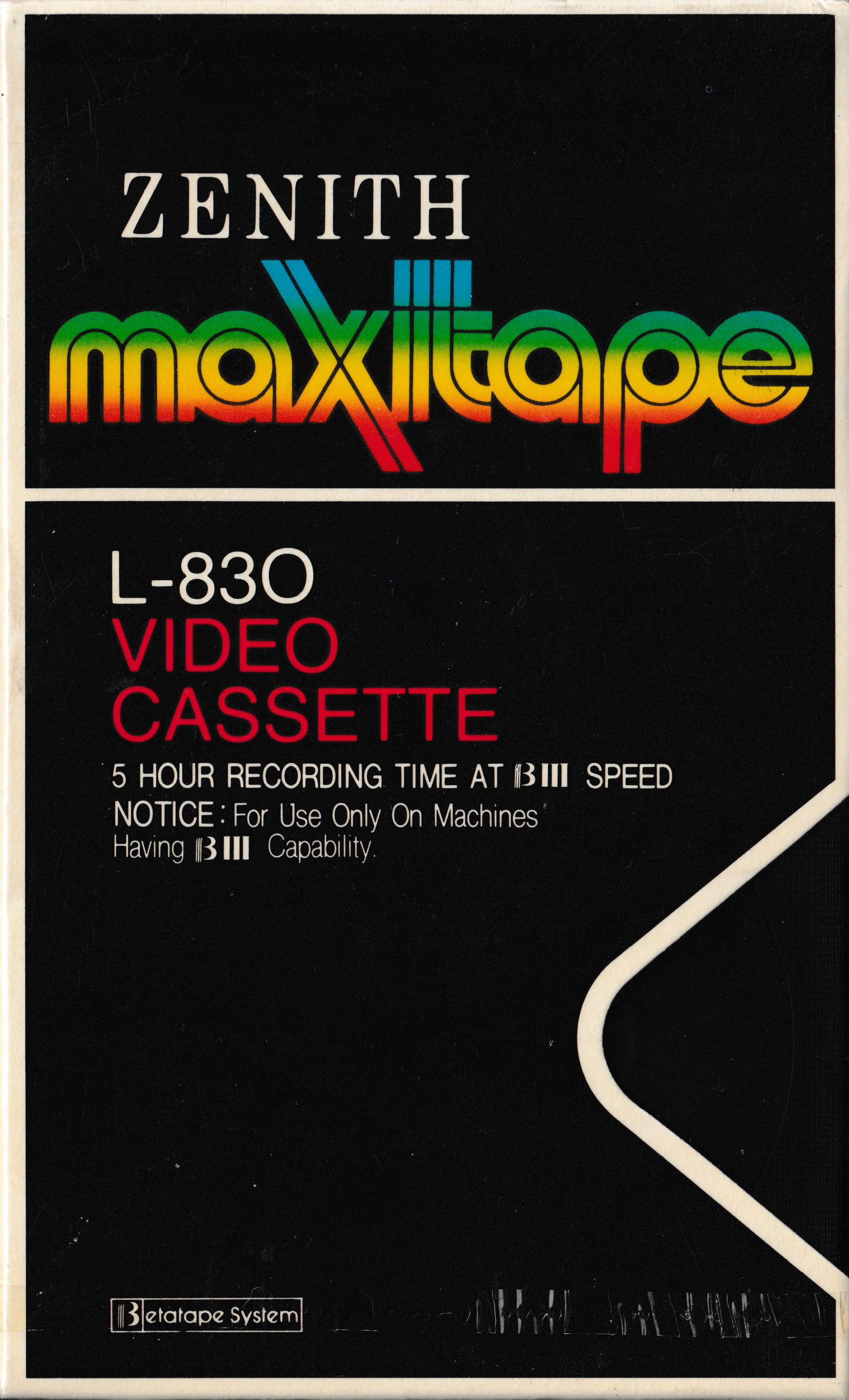 Betamax history